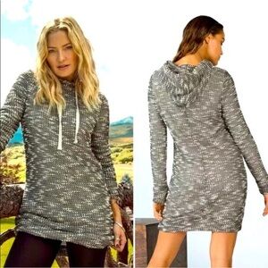 Fabletics Yukon hooded sweater dress/tunic